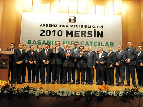 Cumhurbaşkanı Gül, Mersin’in Başarılı İhracatçılarını Ödüllendirdi